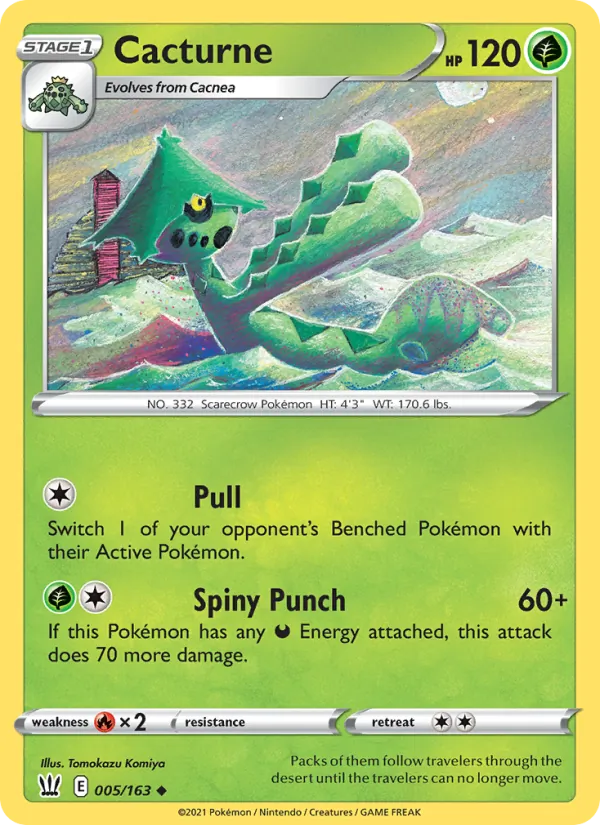 Cacturne 5/163 Battle Styles