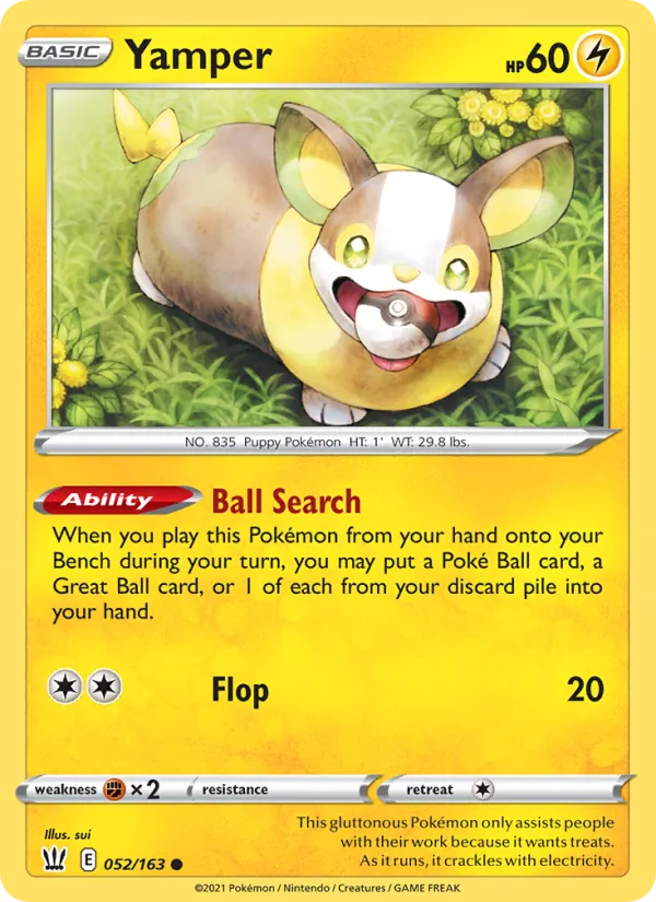 Yamper 52/163 Battle Styles