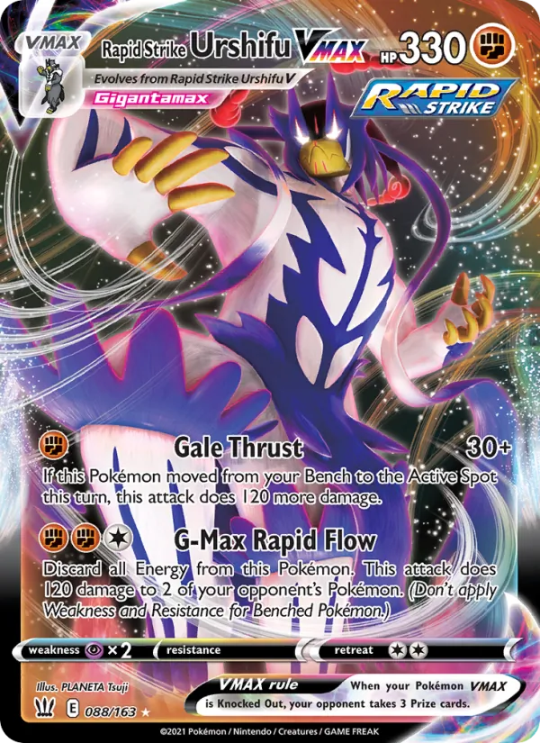 Rapid Strike Urshifu VMAX 88/163 Battle Styles
