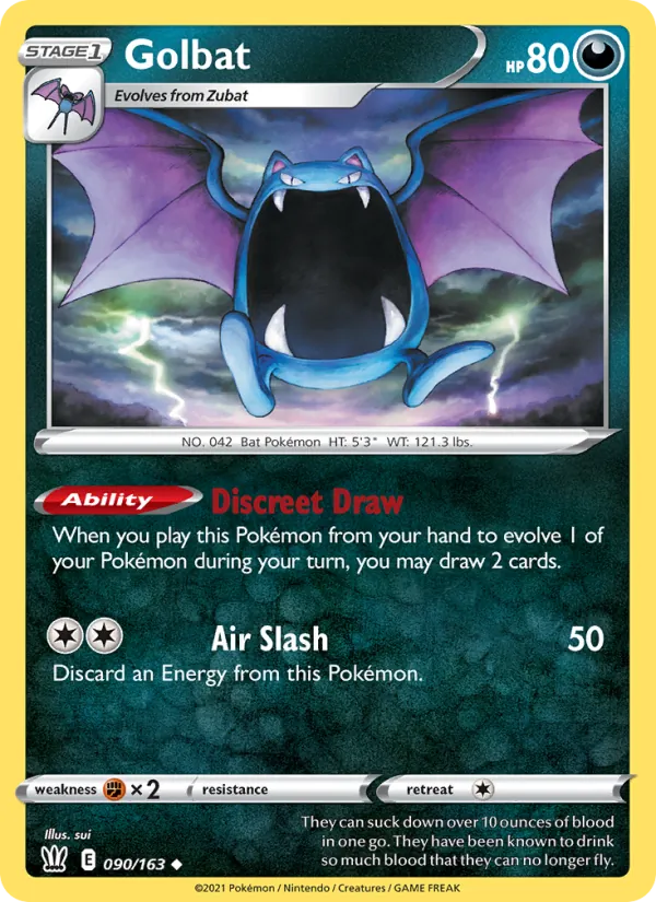 Golbat 90/163 Battle Styles