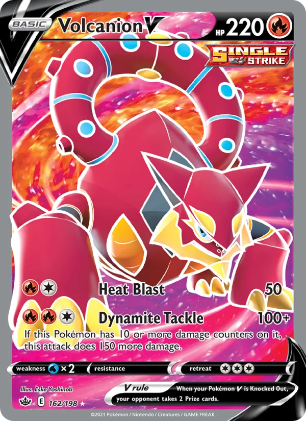 Volcanion V 162/198 Chilling Reign