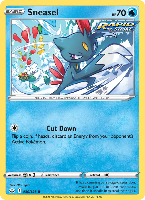 Sneasel 30/198 Chilling Reign