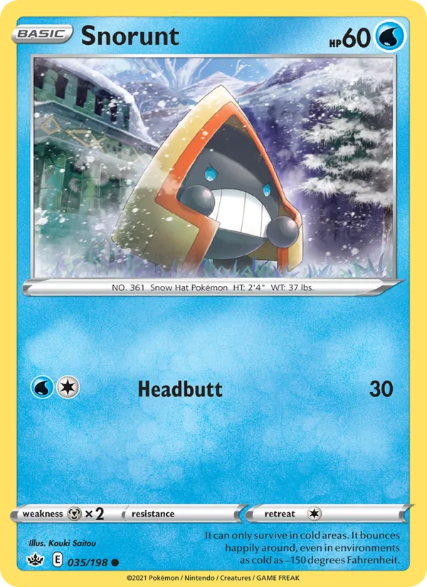 Snorunt 35/198 Chilling Reign