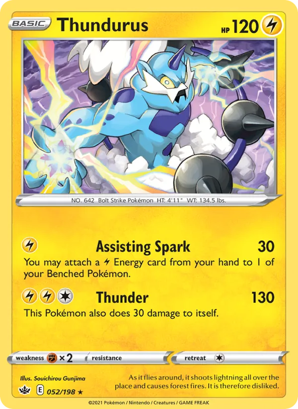 Thundurus 52/198 Chilling Reign