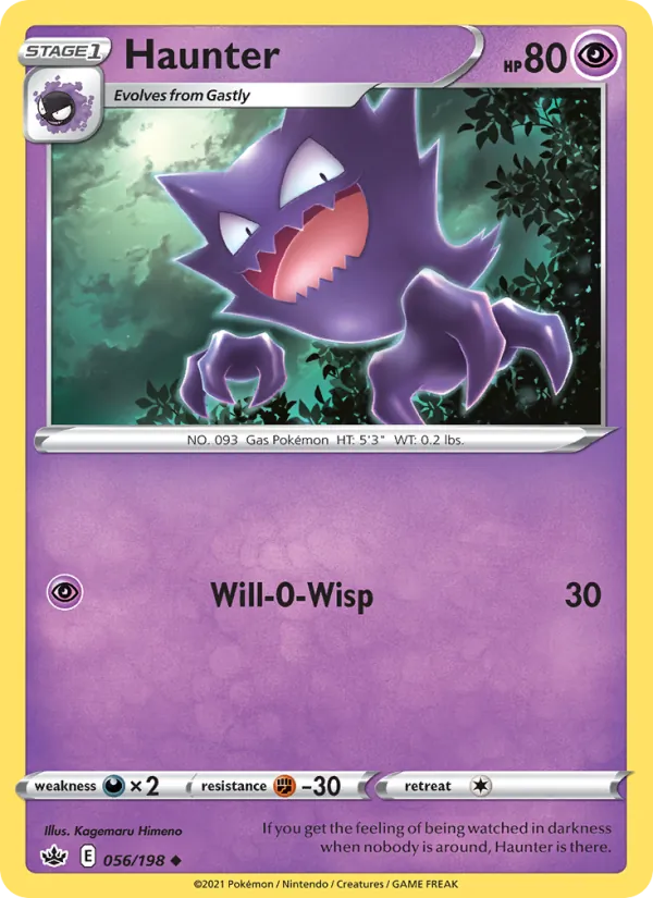 Haunter 56/198 Chilling Reign