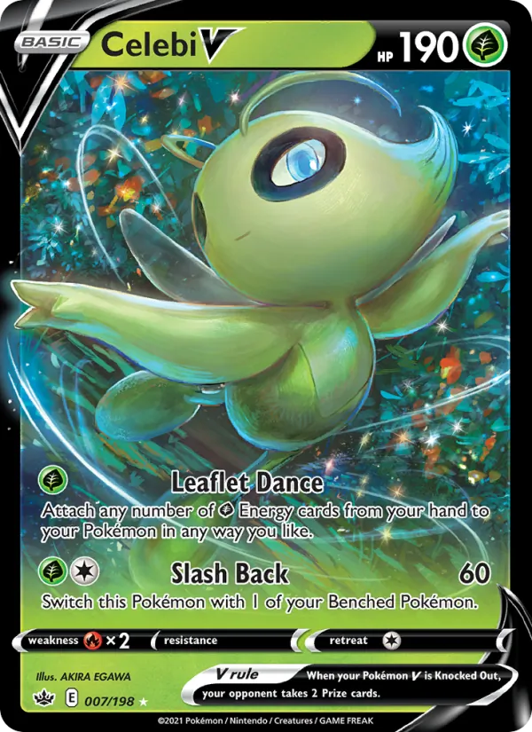 Celebi V 7/198 Chilling Reign