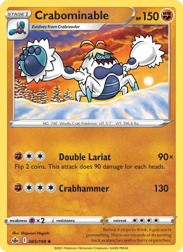 Crabominable 85/198 Chilling Reign