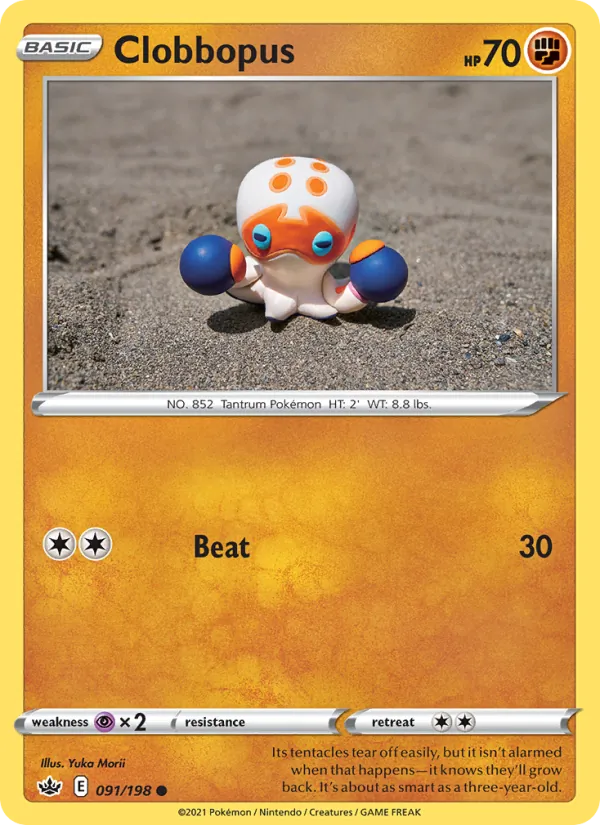 Clobbopus 91/198 Chilling Reign