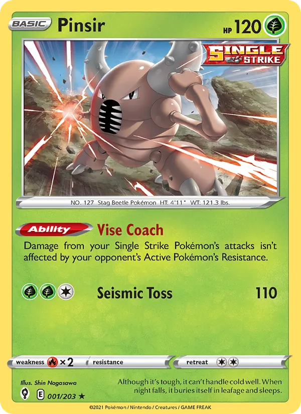 Pinsir 1/203 Evolving Skies