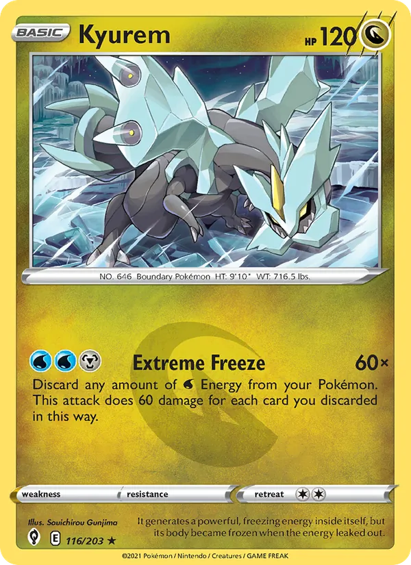 Kyurem 116/203 Evolving Skies