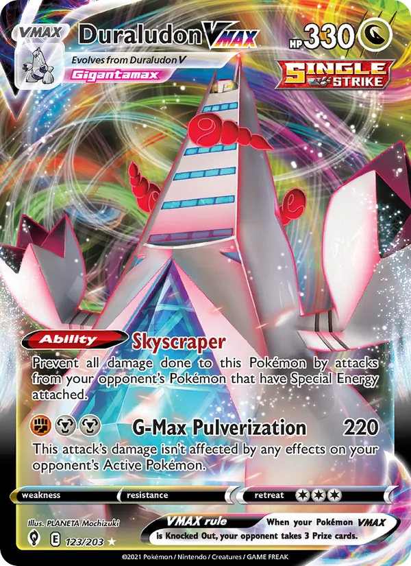 Duraludon VMAX 123/203 Evolving Skies