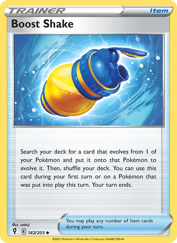 Boost Shake 142/203 Evolving Skies
