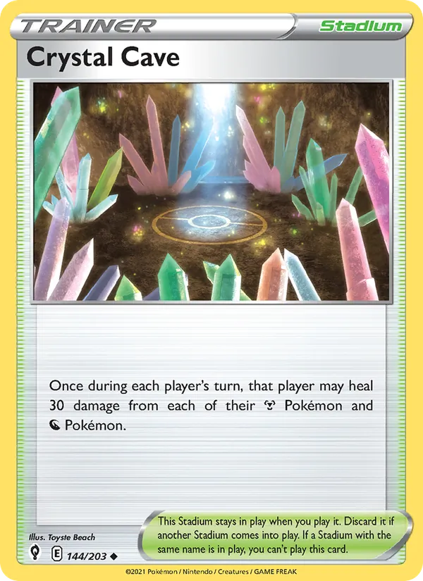 Crystal Cave 144/203 Evolving Skies