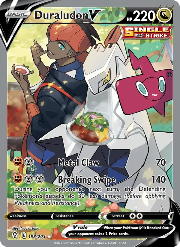 Duraludon V 198/203 Evolving Skies