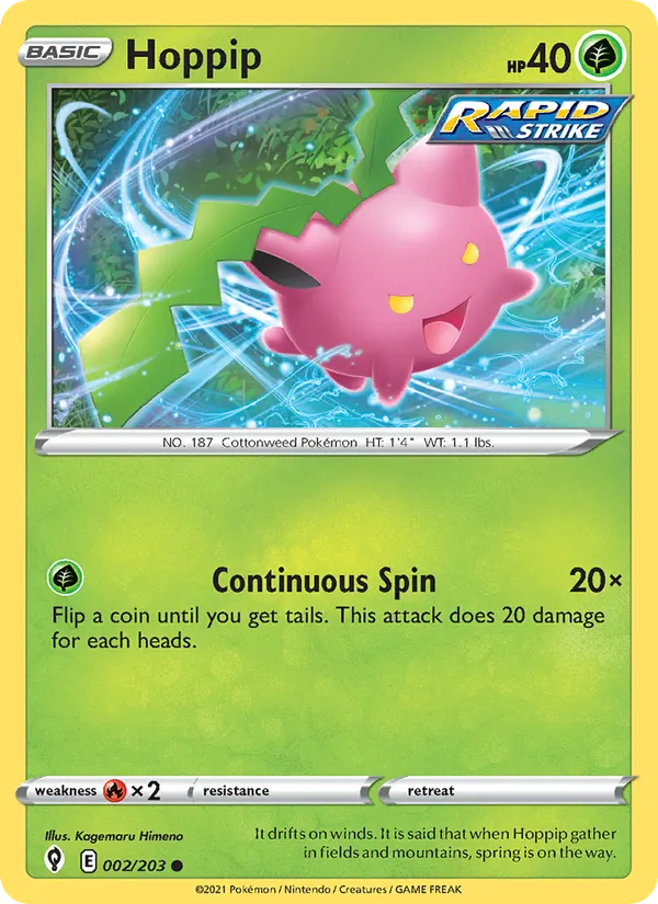 Hoppip 2/203 Evolving Skies