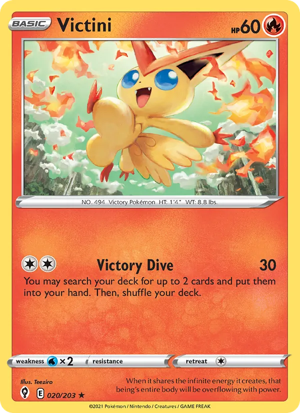 Victini 20/203 Evolving Skies