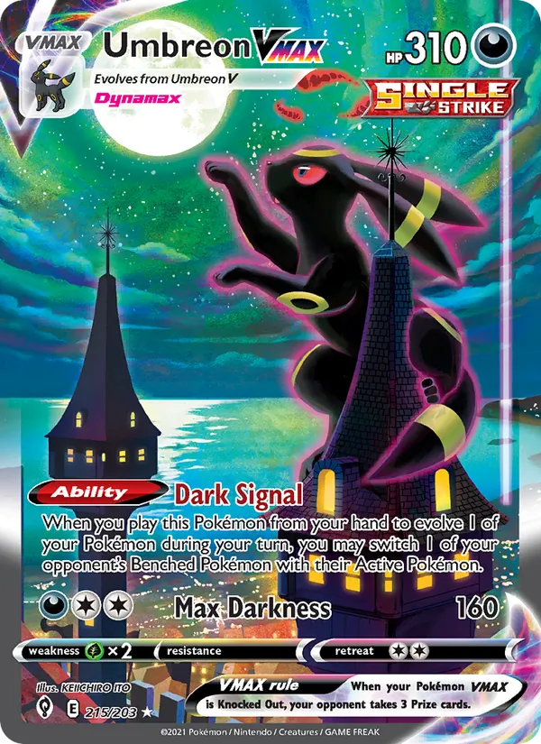 Umbreon VMAX 215/203 Evolving Skies