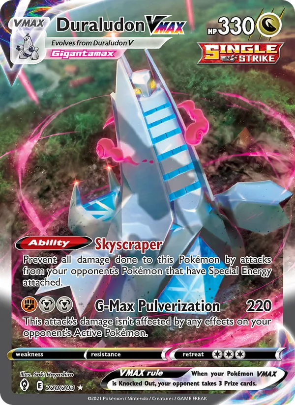 Duraludon VMAX 220/203 Evolving Skies