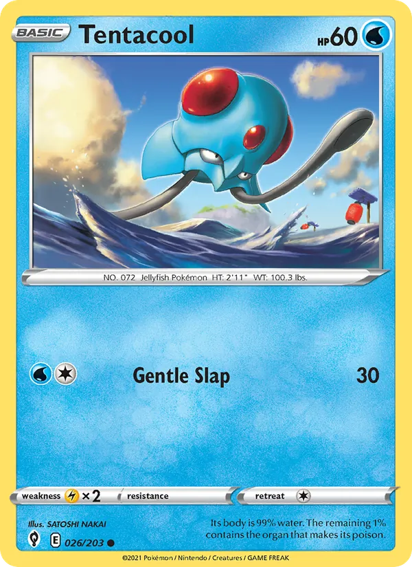 Tentacool 26/203 Evolving Skies