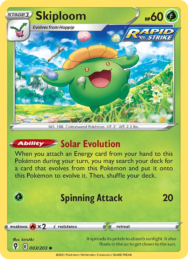 Skiploom 3/203 Evolving Skies