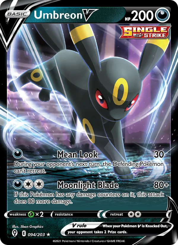 Umbreon V 94/203 Evolving Skies