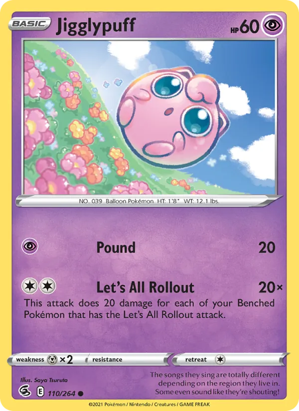 Jigglypuff 110/264 Fusion Strike