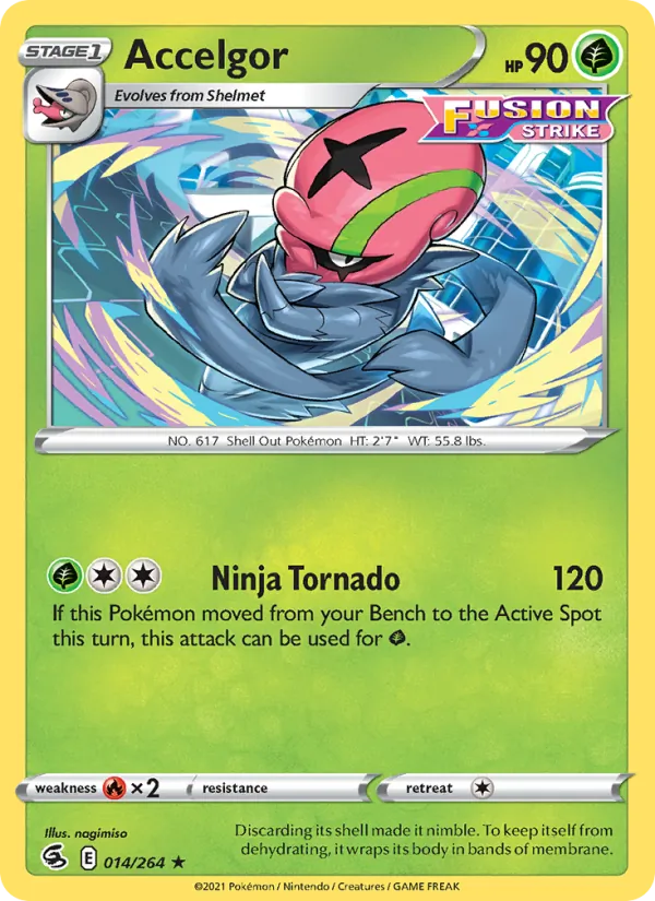Accelgor 14/264 Fusion Strike