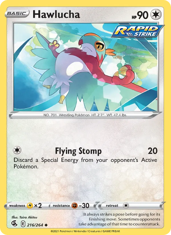 Hawlucha 216/264 Fusion Strike