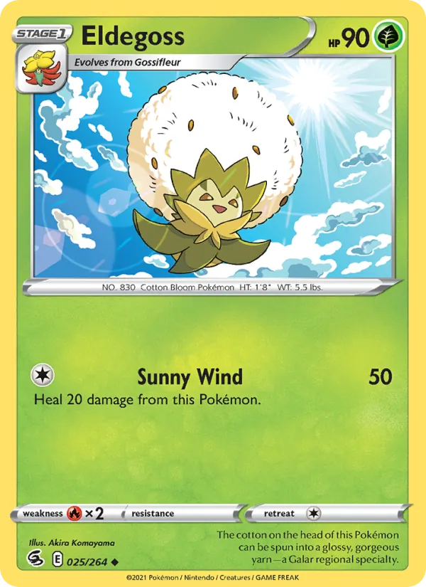 Eldegoss 25/264 Fusion Strike