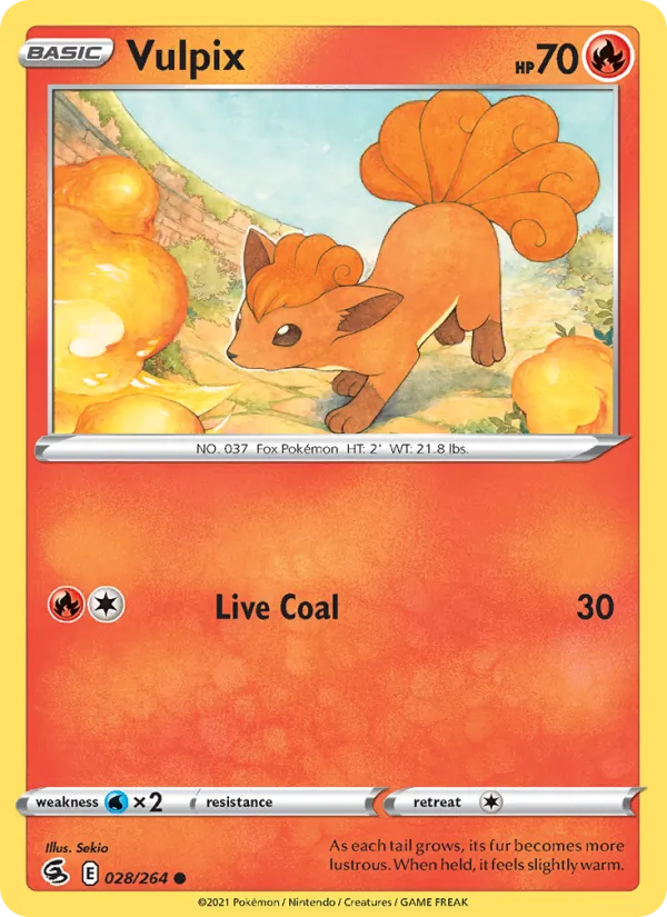 Vulpix 28/264 Fusion Strike
