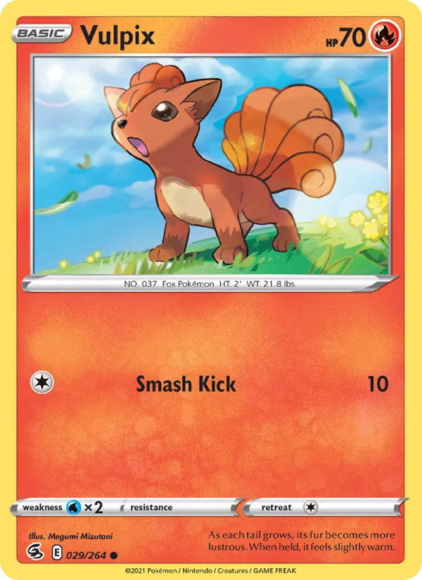 Vulpix 29/264 Fusion Strike