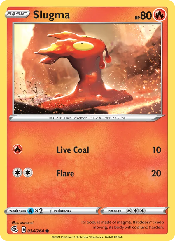 Slugma 34/264 Fusion Strike