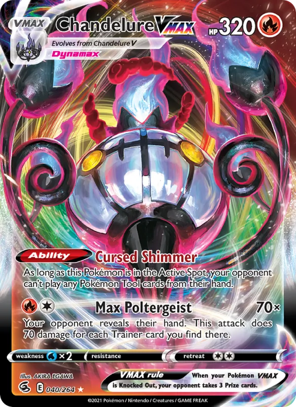 Chandelure VMAX 40/264 Fusion Strike
