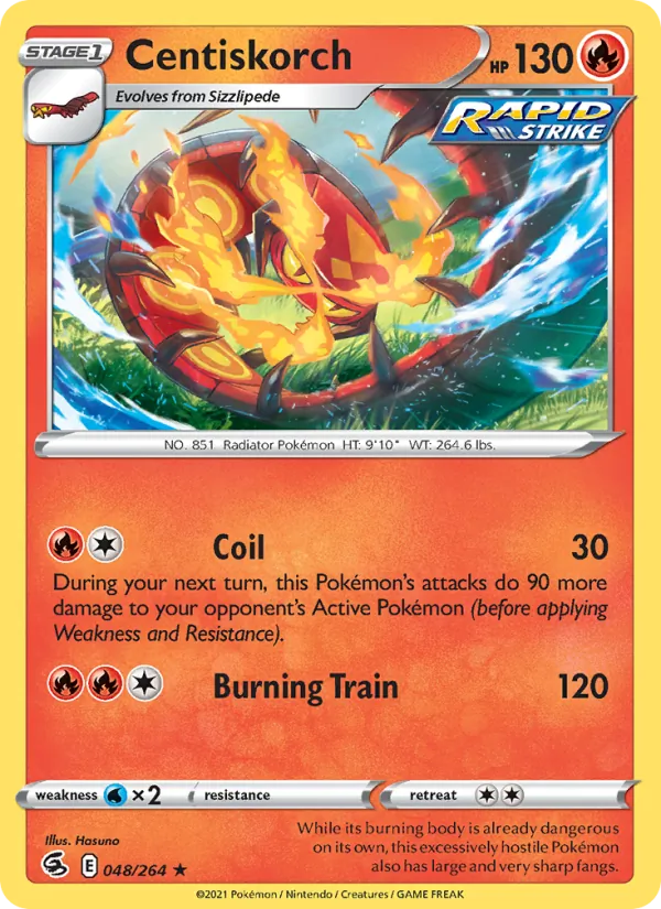 Centiskorch 48/264 Fusion Strike