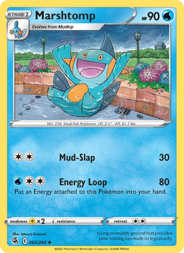 Marshtomp 63/264 Fusion Strike