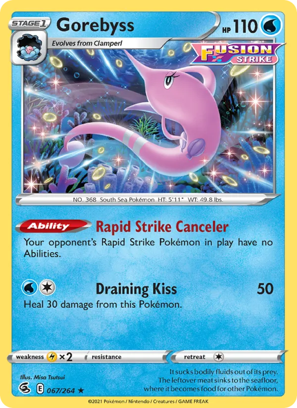Gorebyss 67/264 Fusion Strike