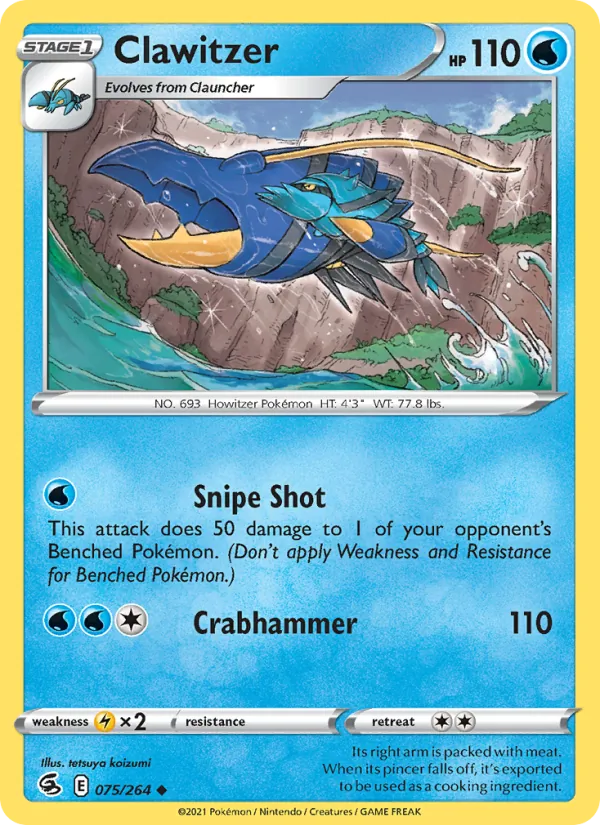 Clawitzer 75/264 Fusion Strike