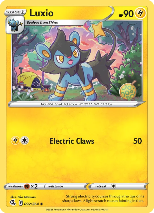 Luxio 92/264 Fusion Strike