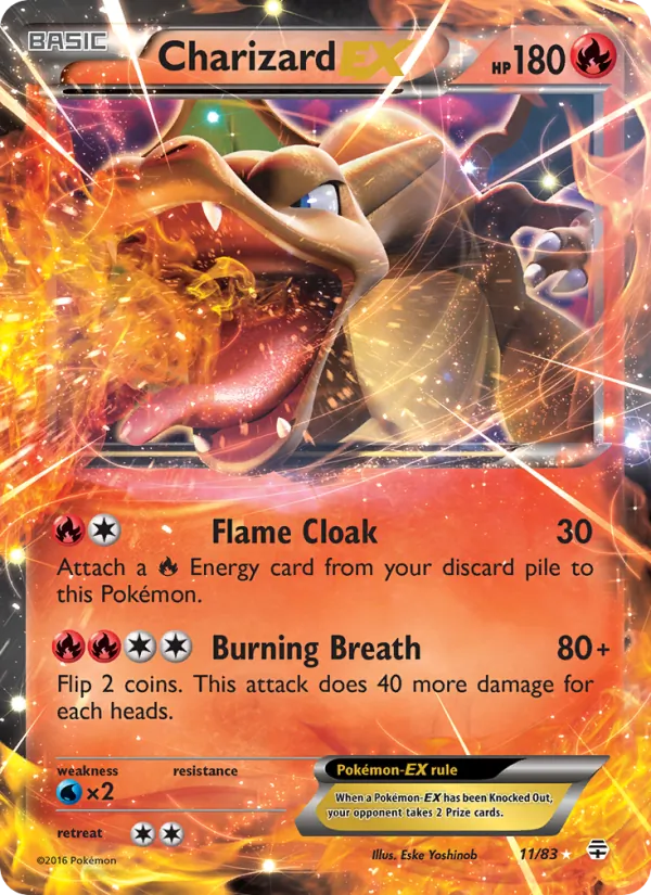 Charizard EX 11/83 Generations