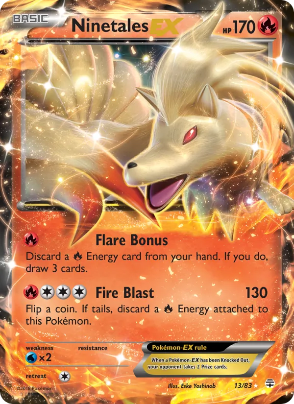Ninetales EX 13/83 Generations
