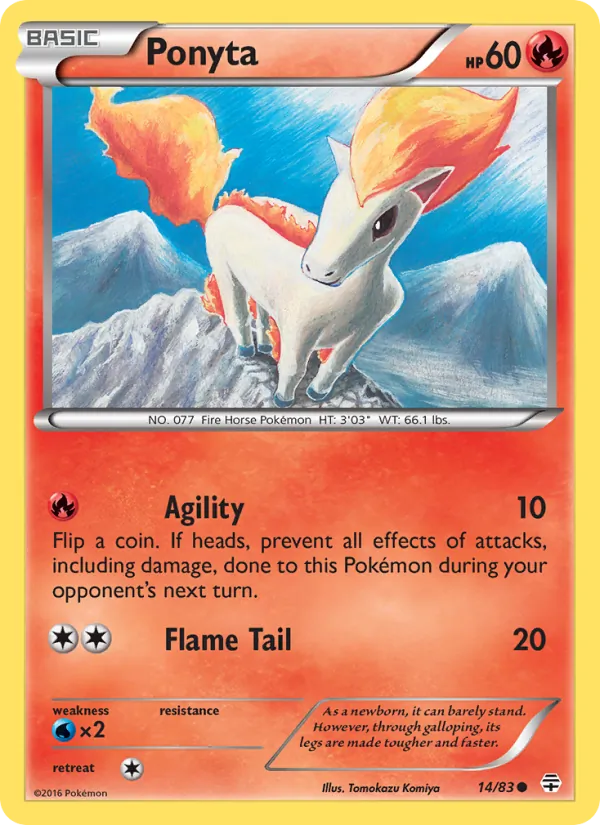 Ponyta 14/83 Generations