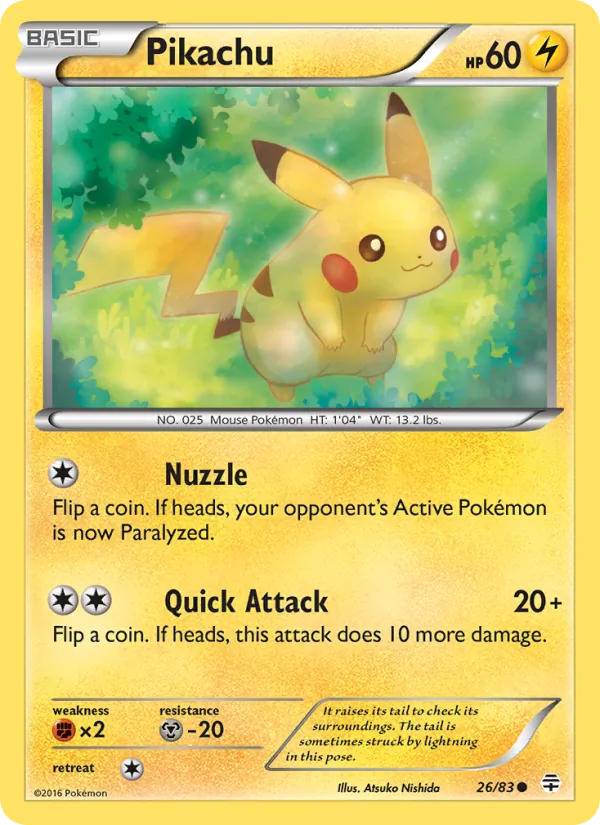 Pikachu 26/83 Generations