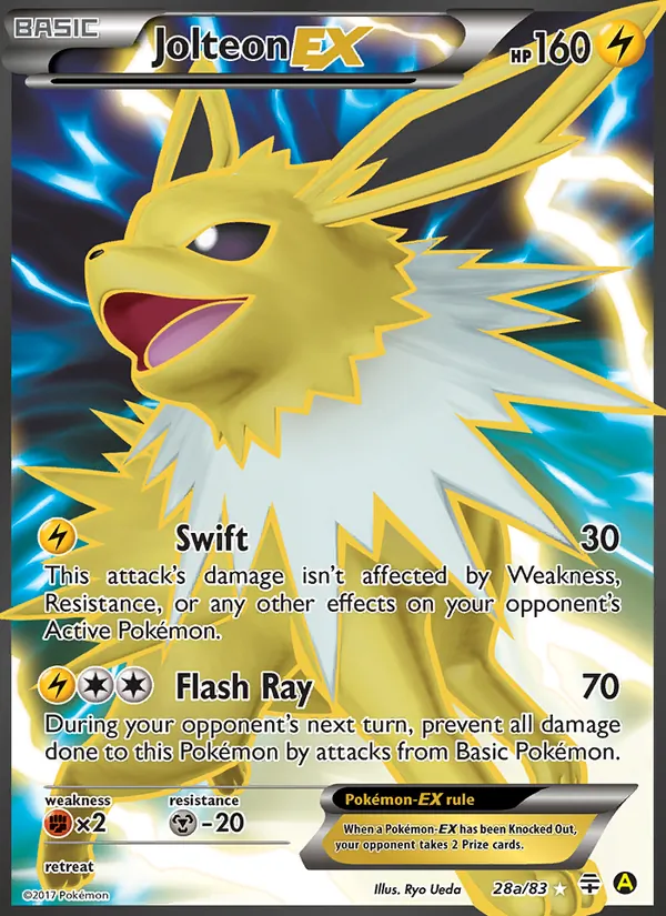 Jolteon-EX 28a Generations