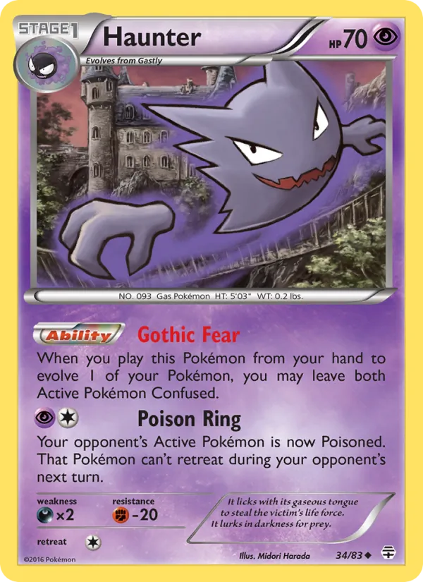 Haunter 34/83 Generations