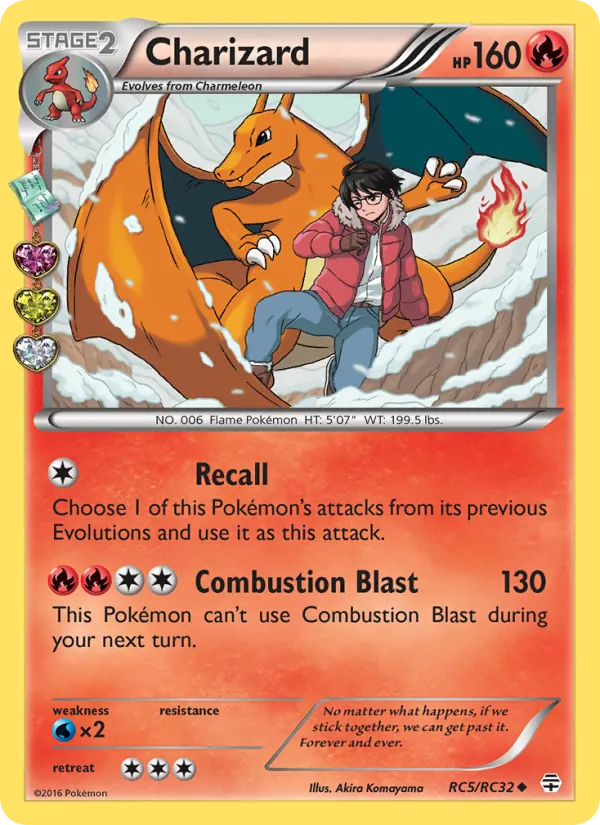 Charizard RC5 Generations