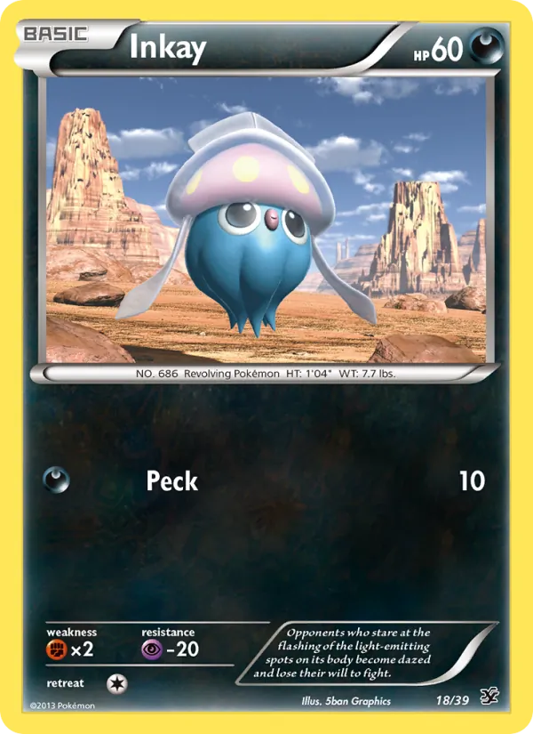 Inkay 18/39 Kalos Starter Set