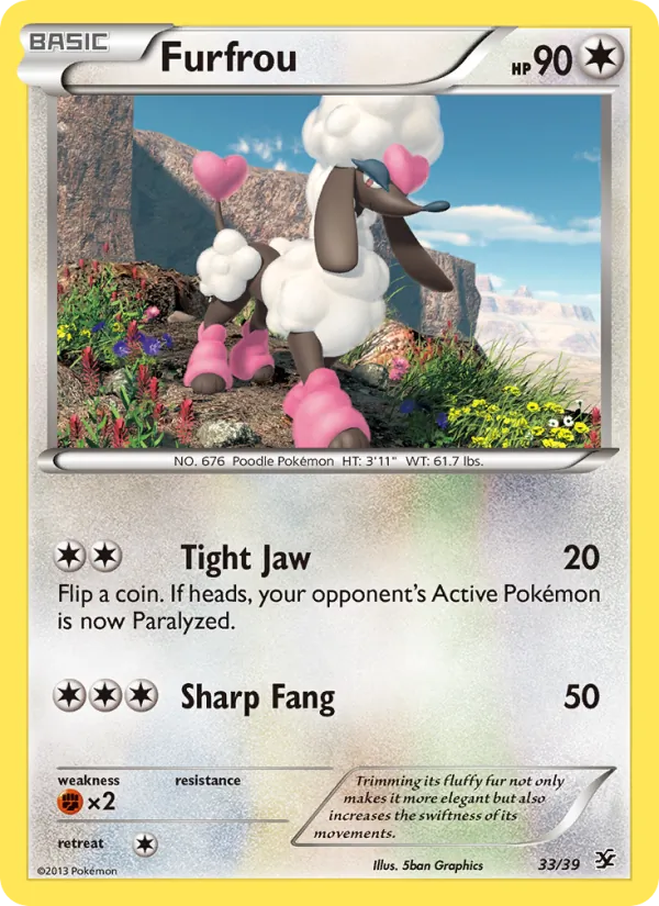 Furfrou 33/39 Kalos Starter Set