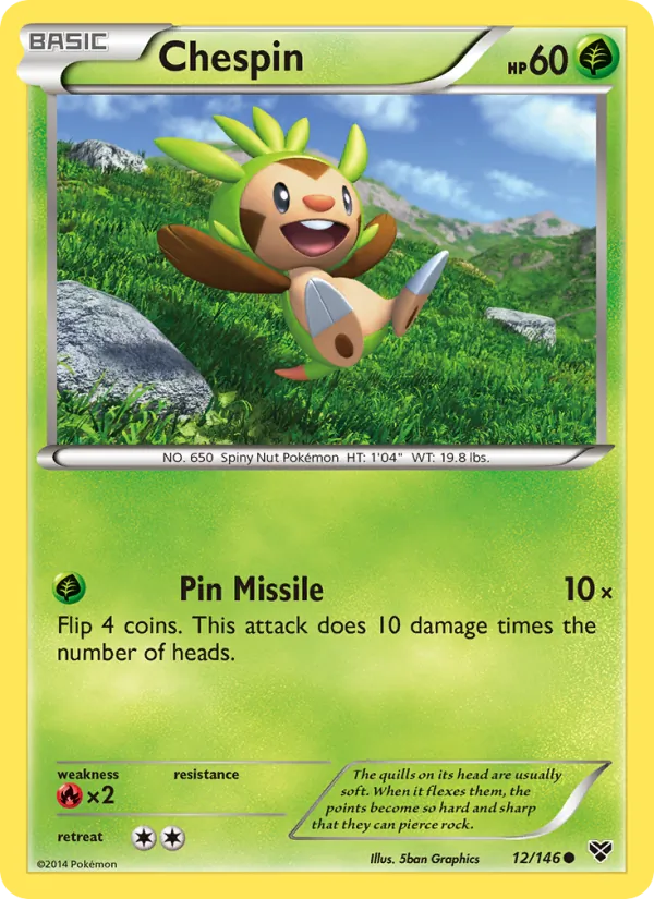 Chespin 12/146 XY