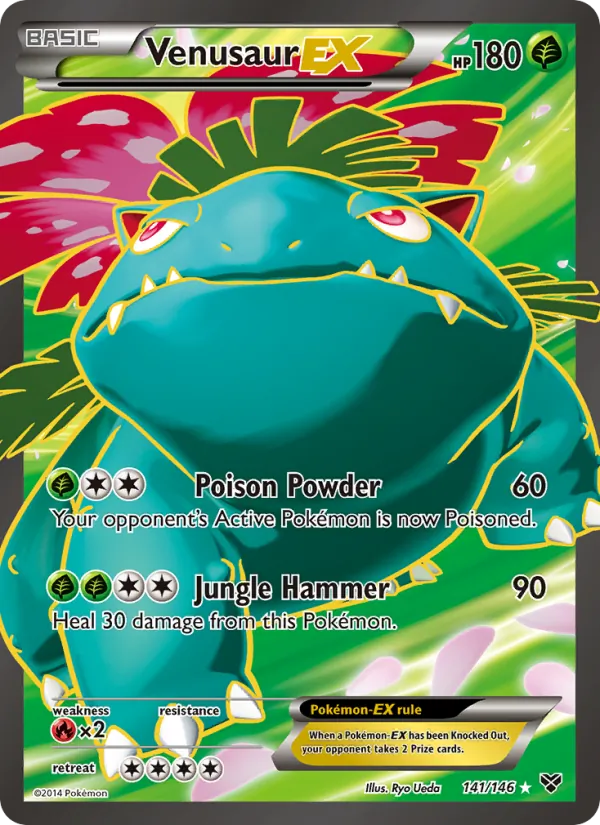 Venusaur EX 141/146 XY