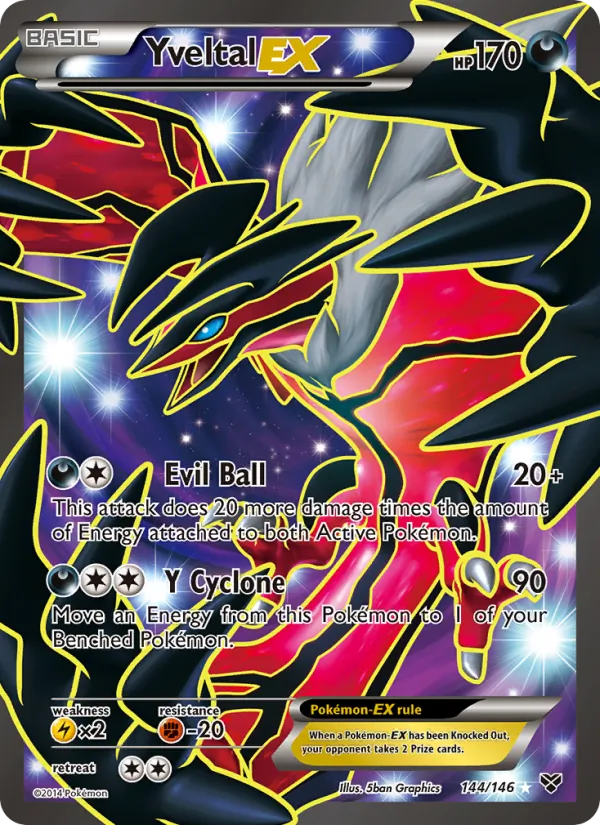 Yveltal EX 144/146 XY